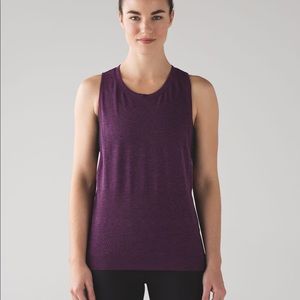 Lululemon Breeze By Muscle Tank Aurora / Black